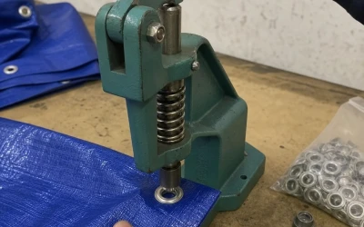 Eyelet & Grommet Setting Dies, Press Machines and Installation Tools