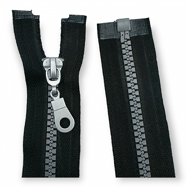 Separated - Open End Chunky Zips