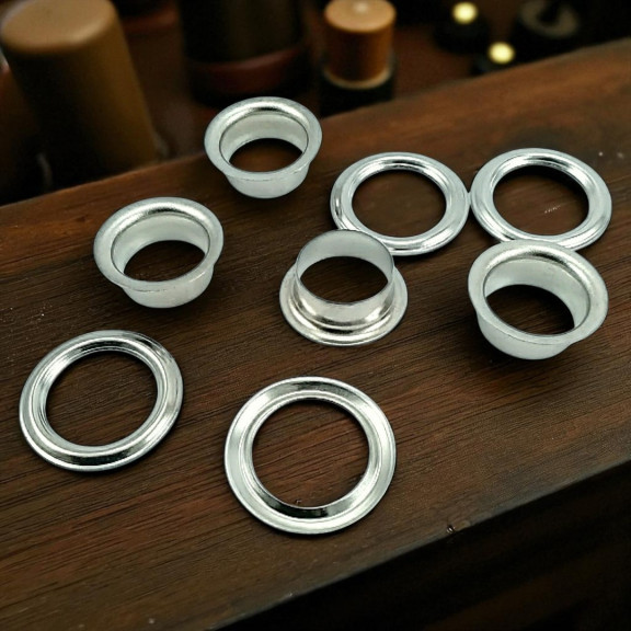 Flat Eyelet 39/64"  Brass 15,5 mm Narrow ERD0028PRDAR