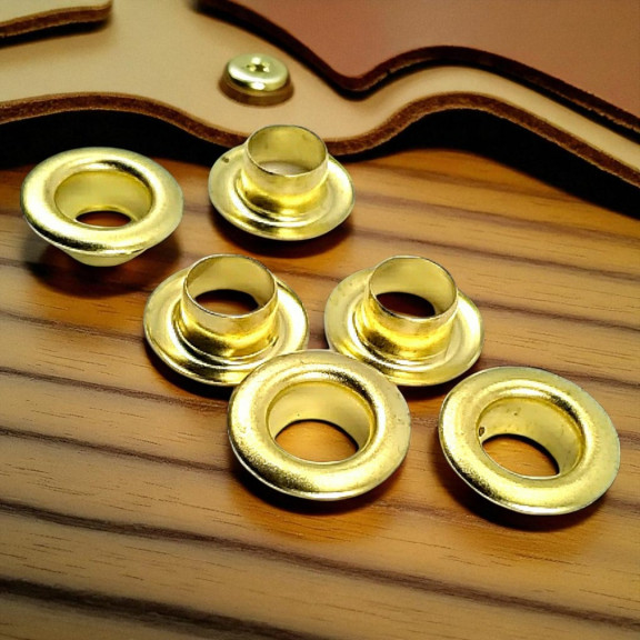 Bombeli Kuşgözü No 5 Pirinç 8 mm (500 Ad/Paket) ERB0005PR