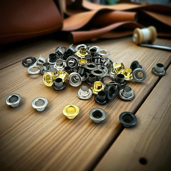 Çift Taraflı Kuşgözü No 3 Pirinç 4,8 mm (500 Ad/Paket) ERB0003PRC