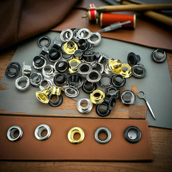 Çift Taraflı Kuşgözü No 3 Pirinç 4,8 mm (500 Ad/Paket) ERB0003PRC