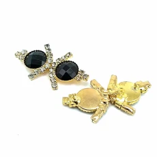 50 mm Taşlı Metal Agraf Toka BRS0044