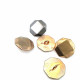 21 mm - 32 L Length Shank Button Octagonal Design D 0001