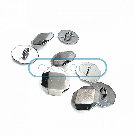 Footed Button Octagonal Shape 17 mm - 27 Size D 0002