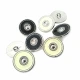 Ayaklı Düğme Kenarları  ve Ortası Desenli 23 mm - 37 Boy D 0005