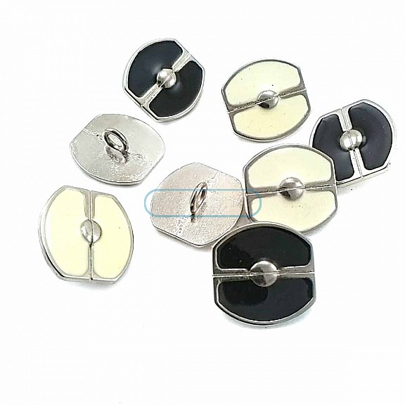 Retro Tasarımlı Ve Mineli Ayaklı Düğme 17 mm - 27 Boy D 0009