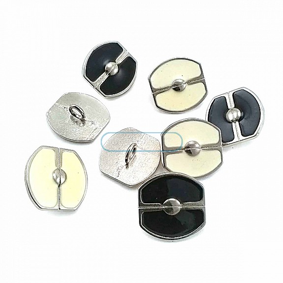 Retro Tasarımlı Ve Mineli Ayaklı Düğme 17 mm - 27 Boy D 0009