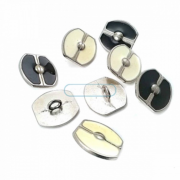 Retro Tasarımlı Ve Mineli Ayaklı Düğme 17 mm - 27 Boy D 0009