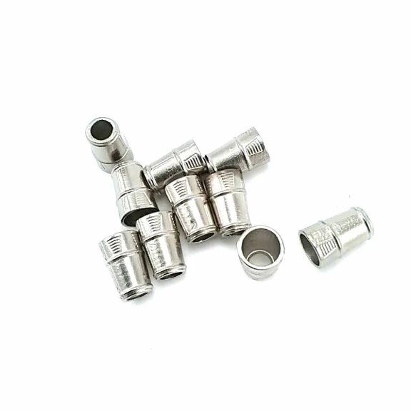 Metal Bağ ucu boy 9 mm giriş 7 mm B0001