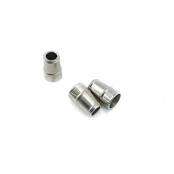 Metal Bağ ucu boy 9 mm giriş 7 mm B0001