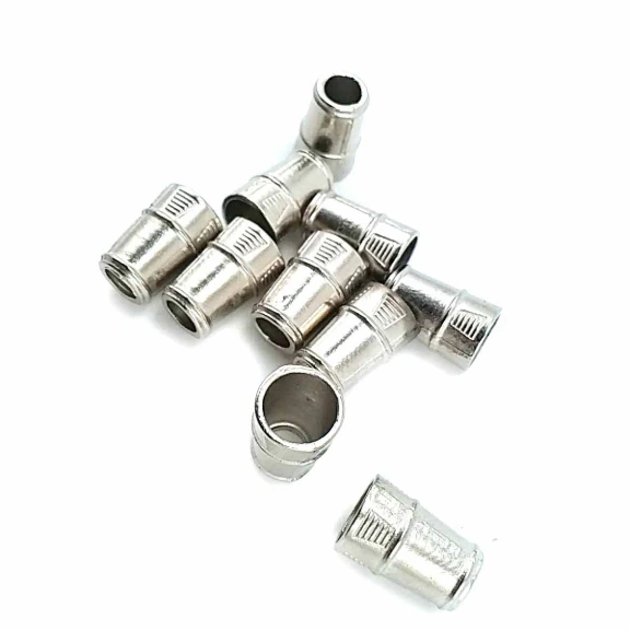 Metal Bağ ucu boy 9 mm giriş 7 mm B0001