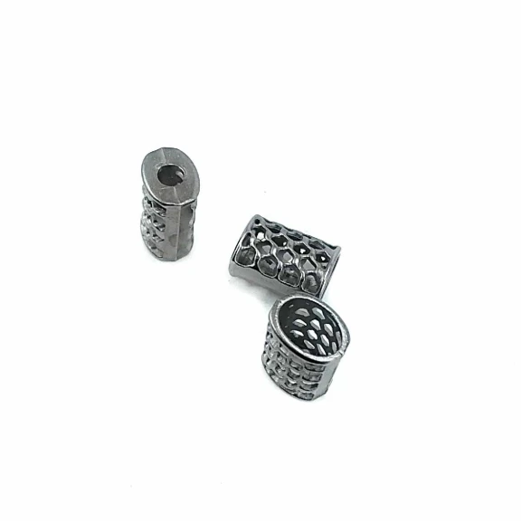 Bağucu boy 11 mm giriş 5 mm Bal Peteği Tasarımlı Metal B0002