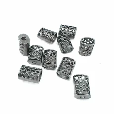 Bağucu boy 11 mm giriş 5 mm Bal Peteği Tasarımlı Metal B0002