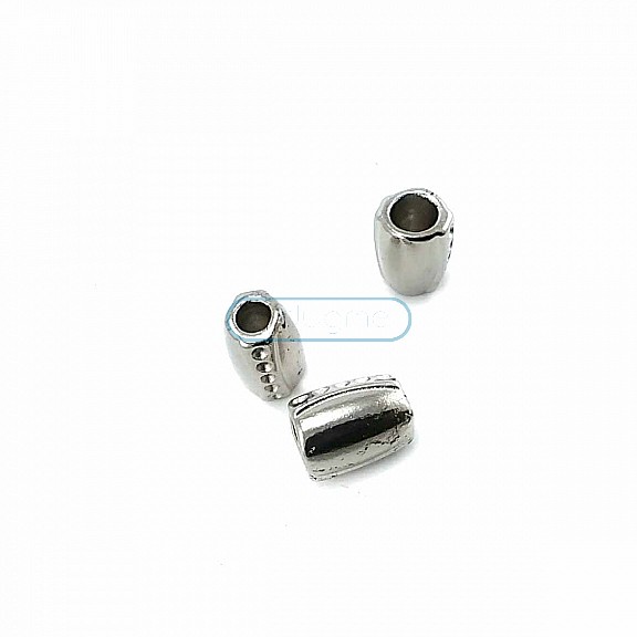 Lux Tasarımlı Metal Bağ ucu boy 10 mm giriş 7 mm B0003