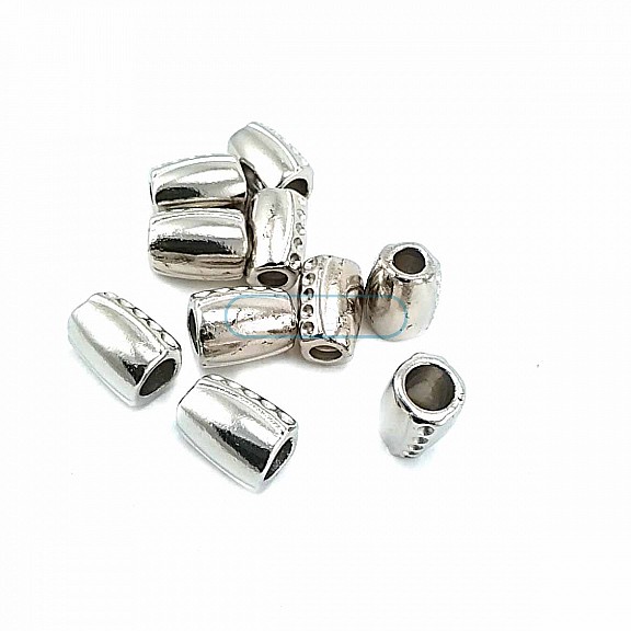 Lux Tasarımlı Metal Bağ ucu boy 10 mm giriş 7 mm B0003