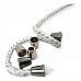 Sade Tasarımlı Metal Bağ ucu boy 12 mm giriş 6 mm B0004