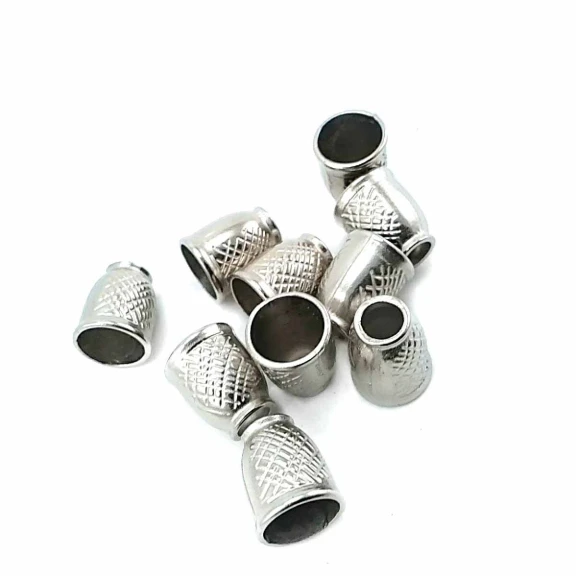 Metal Bağ ucu boy 13 mm giriş 5 mm Desenli Ve Estetik Tasarımlı B0006