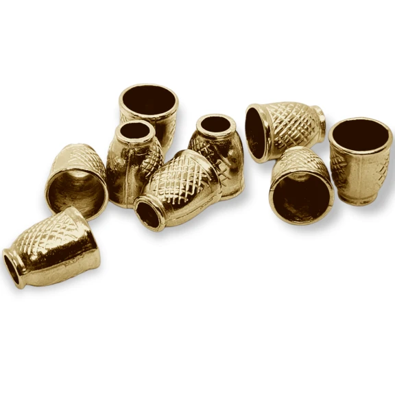 Metal Bağ ucu boy 13 mm giriş 5 mm Desenli Ve Estetik Tasarımlı B0006