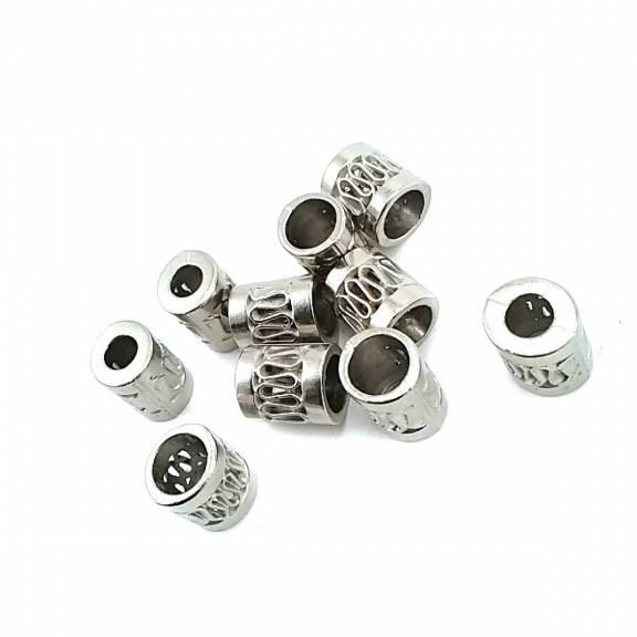 Bağucu Metal boy 11 mm giriş 7 mm Zıkzak Delikli B0008