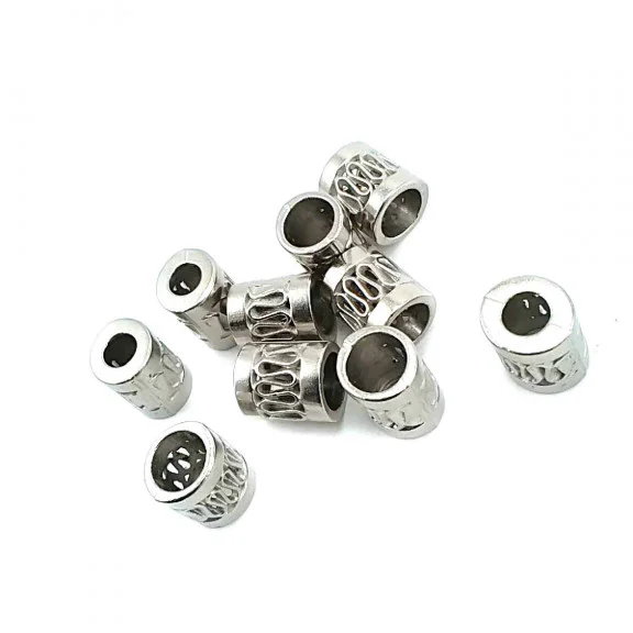 Bağucu Metal boy 11 mm giriş 7 mm Zıkzak Delikli B0008