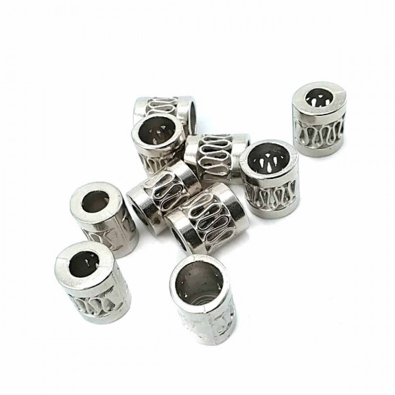 Bağucu Metal boy 11 mm giriş 7 mm Zıkzak Delikli B0008