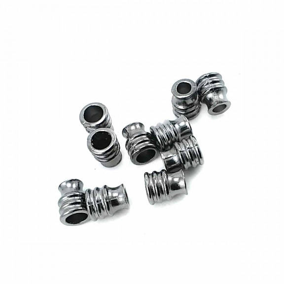 Çizgili Zamak bağucu boy 8 mm giriş 5 mm B0010