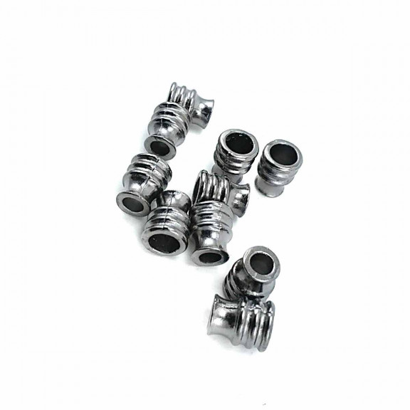 Çizgili Zamak bağucu boy 8 mm giriş 5 mm B0010