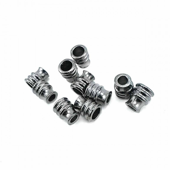 Çizgili Zamak bağucu boy 8 mm giriş 5 mm B0010