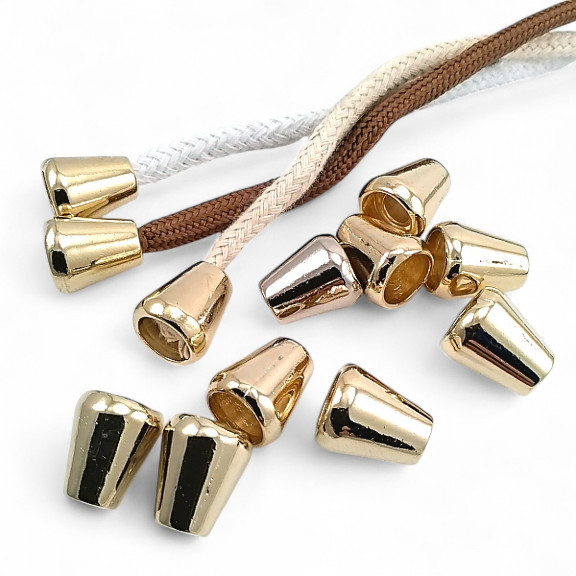 Bağucu Çan Şekil Kordon Girişi 6 mm / 0,27" Metal B0017