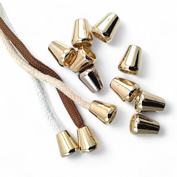 Bağucu Çan Şekil Kordon Girişi 6 mm / 0,27" Metal B0017