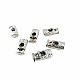 Tek Delikli Desenli  Metal Stoper 19 mm boylu 4 mm delik çaplı  B0023