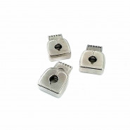 Tek Delikli Metal Stoper 23 x 17 mm boylu 6 mm delik çaplı B0024 Tek Delikli Metal Stoper 23 x 17 mm boylu 6 mm delik çaplı B0024