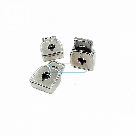 Tek Delikli Metal Stoper 23 x 17 mm boylu 6 mm delik çaplı  B0024