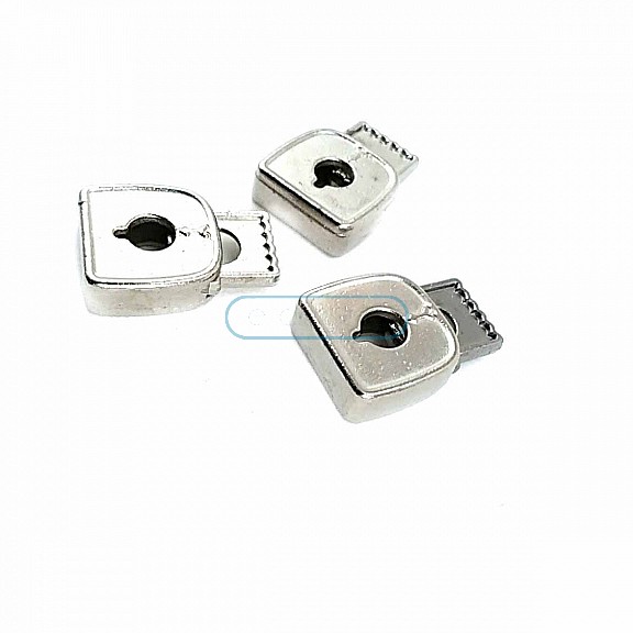 Tek Delikli Metal Stoper 23 x 17 mm boylu 6 mm delik çaplı  B0024