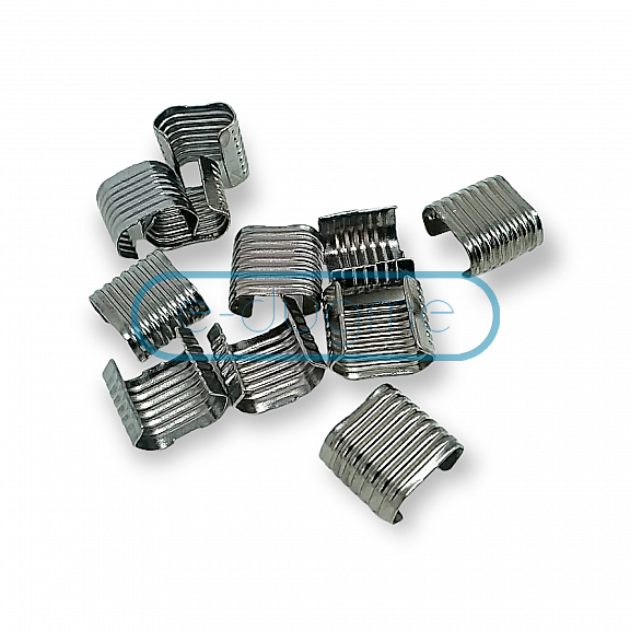 14x12mm Cord End Metal Clamping T0013