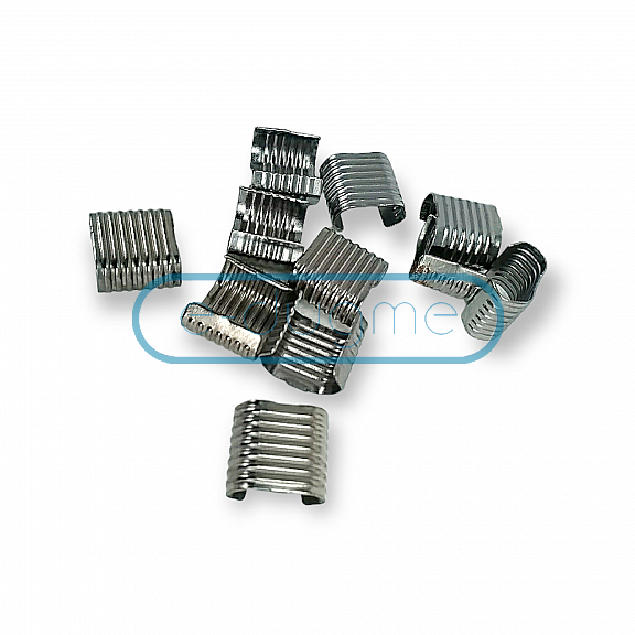 14x12mm Cord End Metal Clamping T0013