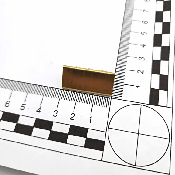 Kemer Kıstırma  30 mm x 15 mm Pirinç Paslanmaz T0054
