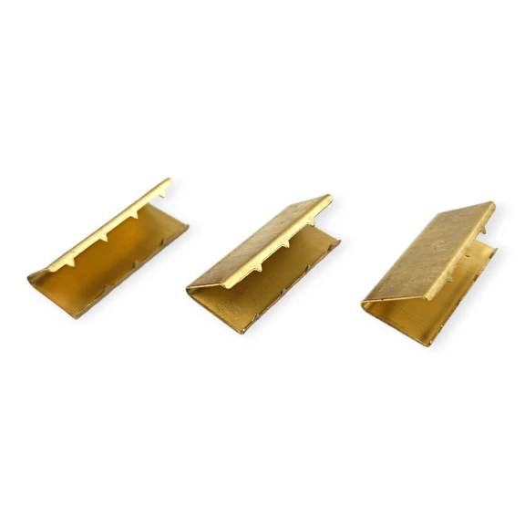 Kemer Kıstırma  30 mm x 15 mm Pirinç Paslanmaz T0054