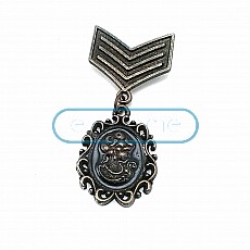Coat of Arms Medal Type Brooch BRS0004
