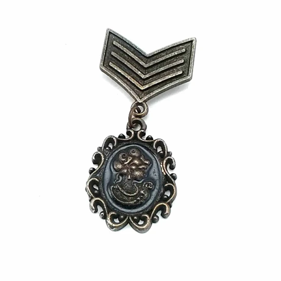 Armalı Madalya Tipi Broş BRS0004