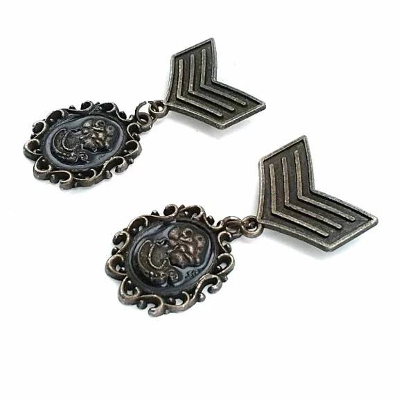 Armalı Madalya Tipi Broş BRS0004