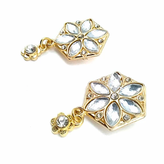 Stone Gold Stylish Brooch BRS0021