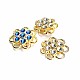 Stone Colored Stone Gold Color Metal Brooch BRS0036