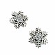 Snowflake Model Silver Color Metal Brooch BRS0038