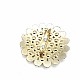 Aesthetic and Stone Gold Color Metal Brooch BRS0042