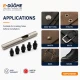 Delik Delme Kalıbı Punch Set 6 mm 7 mm 8 mm 9 mm 12 mm - E-Düğme Tekstil Aksesuarları