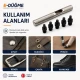 Delik Delme Kalıbı Punch Set 6 mm 7 mm 8 mm 9 mm 12 mm - E-Düğme Tekstil Aksesuarları