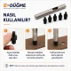 Delik Delme Kalıbı Punch Set 6 mm 7 mm 8 mm 9 mm 12 mm - E-Düğme Tekstil Aksesuarları