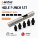 Delik Delme Kalıbı Punch Set 6 mm 7 mm 8 mm 9 mm 12 mm - E-Düğme Tekstil Aksesuarları